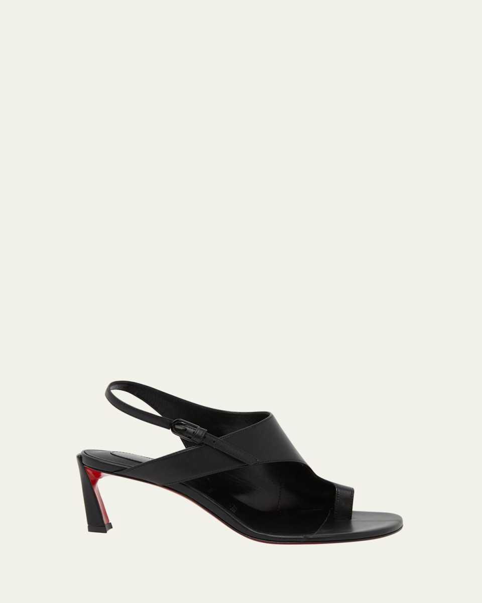 Viva Condora Asymmetrical Red Sole Sandals
